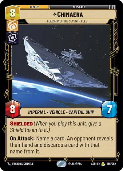 Chimaera - Flagship of the Seventh Fleet - SOR-185 - Spark of Rebellion