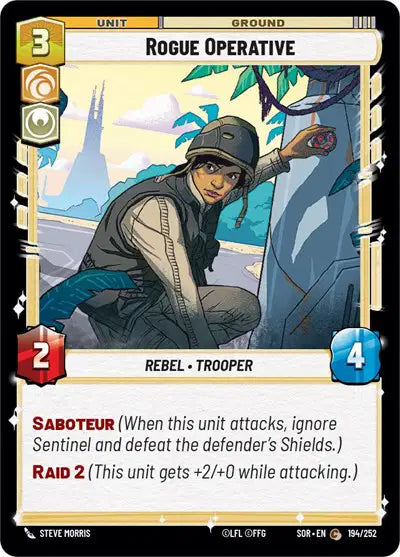Rogue Operative - SOR-194 - Spark of Rebellion