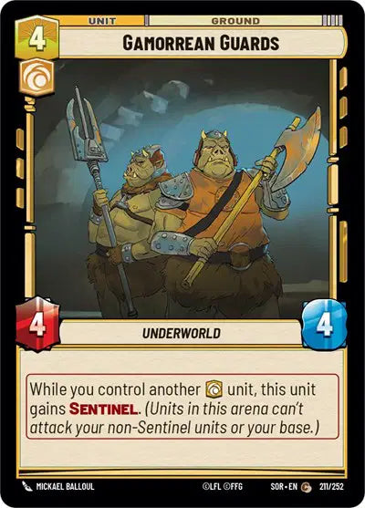 Gamorrean Guards - SOR-211 - Spark of Rebellion