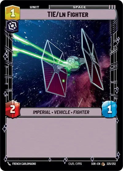 TIE/ln Fighter - SOR-225 - Spark of Rebellion