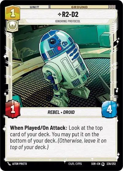 R2-D2 - Ignoring Protocol - SOR-236 - Spark of Rebellion