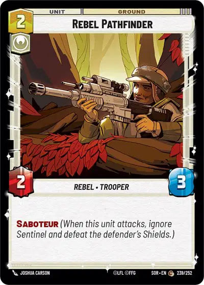 Rebel Pathfinder - SOR-239 - Spark of Rebellion