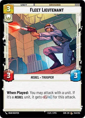 Fleet Lieutenant - SOR-240 - Spark of Rebellion