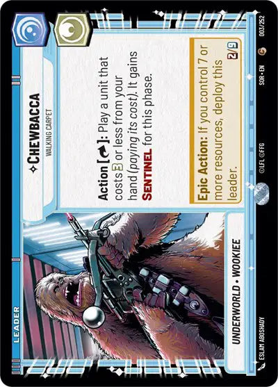 Chewbacca - Walking Carpet - SOR-003 - Spark of Rebellion