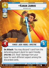 Kanan Jarrus - Revealed Jedi (Hyperspace) - SOR-313 - Spark of Rebellion