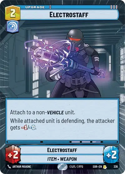 Electrostaff (Hyperspace) - SOR-336 - Spark of Rebellion