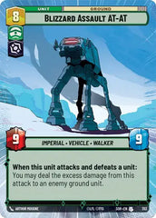 Blizzard Assault AT-AT (Hyperspace) - SOR-352 - Spark of Rebellion