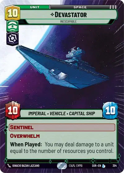 Devastator - Inescapable (Hyperspace) - SOR-354 - Spark of Rebellion
