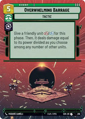 Overwhelming Barrage (Hyperspace) - SOR-356 - Spark of Rebellion