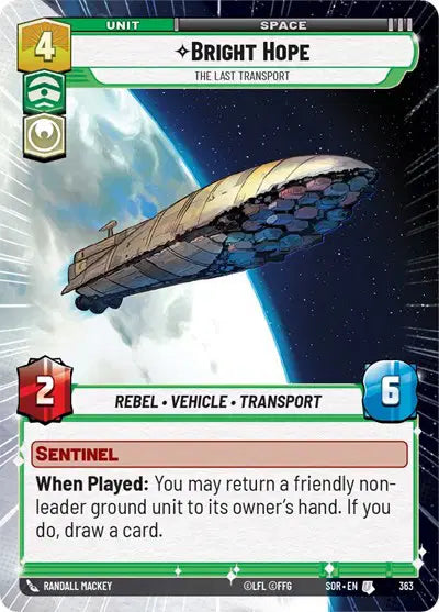Bright Hope - The Last Transport (Hyperspace) - SOR-363 - Spark of Rebellion