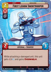 First Legion Snowtrooper (Hyperspace) - SOR-394 - Spark of Rebellion