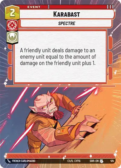 Karabast (Hyperspace) - SOR-414 - Spark of Rebellion