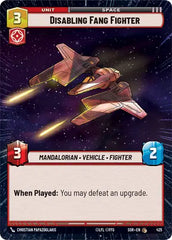 Disabling Fang Fighter (Hyperspace) - SOR-425 - Spark of Rebellion