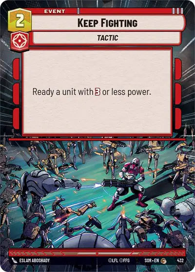 Keep Fighting (Hyperspace) - SOR-432 - Spark of Rebellion