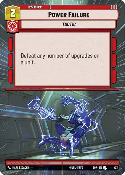 Power Failure (Hyperspace) - SOR-433 - Spark of Rebellion