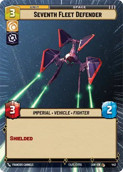 Seventh Fleet Defender (Hyperspace) - SOR-443 - Spark of Rebellion