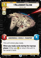 Millennium Falcon - Piece of Junk (Hyperspace) - SOR-455 - Spark of Rebellion