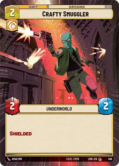 Crafty Smuggler (Hyperspace) - SOR-469 - Spark of Rebellion