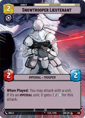 Snowtrooper Lieutenant (Hyperspace) - SOR-488 - Spark of Rebellion