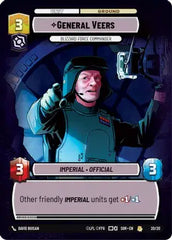 General Veers - Blizzard Force Commander (Hyperspace) - WPP-020 - Weekly Play Promos