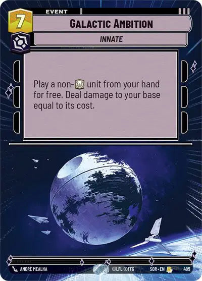 Galactic Ambition (Hyperspace) - SOR-495 - Spark of Rebellion