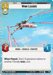 Wing Leader (Hyperspace) - SOR-499 - Spark of Rebellion