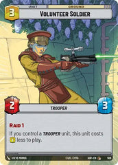 Volunteer Soldier (Hyperspace) - SOR-506 - Spark of Rebellion