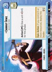 Chirrut Imwe - One With The Force (Hyperspace) - SOR-272 - Spark of Rebellion