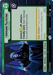 Emperor Palpatine - Galactic Ruler (Hyperspace) - SOR-273 - Spark of Rebellion