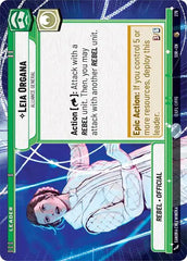 Leia Organa - Alliance General (Hyperspace) - SOR-276 - Spark of Rebellion