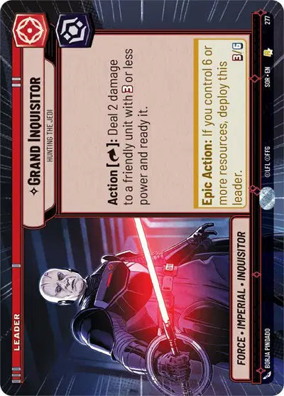 Grand Inquisitor - Hunting the Jedi (Hyperspace) - SOR-277 - Spark of Rebellion