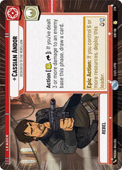 Cassian Andor - Dedicated to the Rebellion (Hyperspace) - SOR-279 - Spark of Rebellion