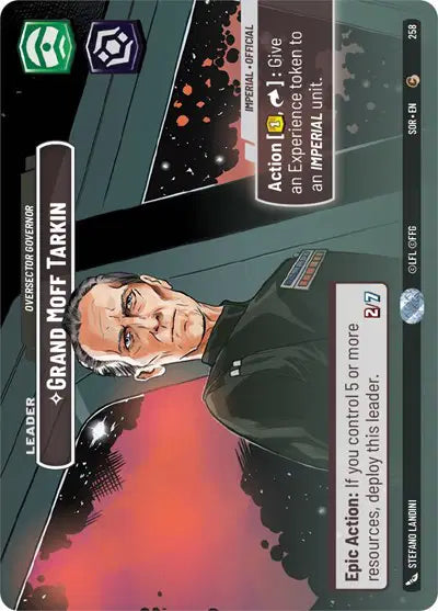 Grand Moff Tarkin - Oversector Governor (Showcase) - SOR-258 - Spark of Rebellion