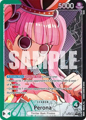 Perona (021) (Alternate Art) - OP06-021 - Wings of the Captain