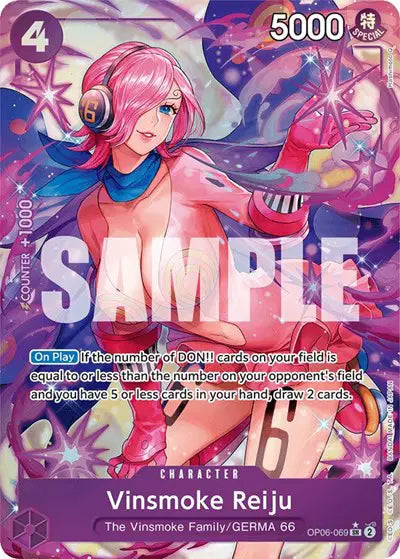 Vinsmoke Reiju (069) (Alternate Art) - OP06-069 - Wings of the Captain
