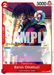 Baron Omatsuri - OP06-004 - Wings of the Captain Pre-Release Cards