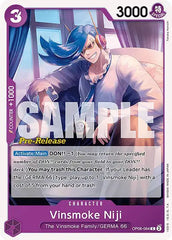 Vinsmoke Niji (064) - OP06-064 - Wings of the Captain Pre-Release Cards
