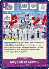 Kingdom of GERMA - OP06-079 - Wings of the Captain Pre-Release Cards