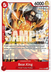 Bear.King - OP06-012 - Wings of the Captain Pre-Release Cards
