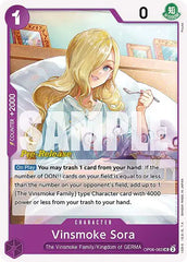 Vinsmoke Sora - OP06-063 - Wings of the Captain Pre-Release Cards