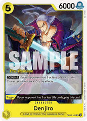 Denjiro - OP06-109 - Wings of the Captain Pre-Release Cards