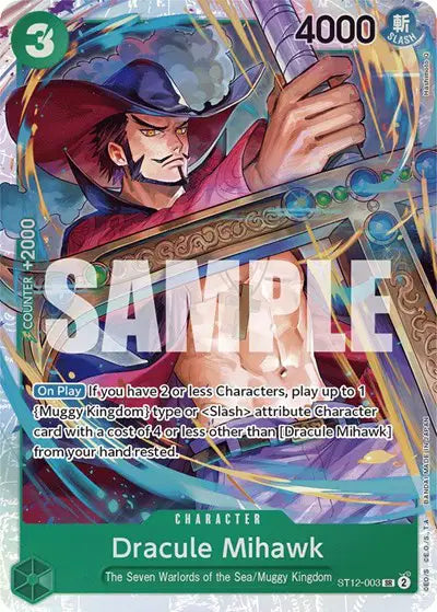 Dracule Mihawk - ST12-003 - Starter Deck 12: Zoro and Sanji