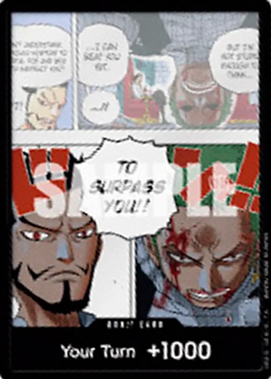 DON!! Card (Mihawk & Zoro) (Double Pack Set Vol. 3) - N/A - Wings of the Captain