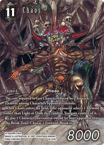 Chaos (Full Art Reprint) - 16-129L - Hidden Hope