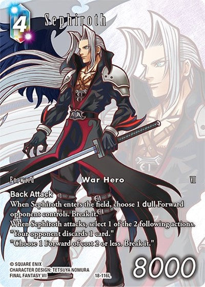 Sephiroth (Full Art Reprint) - 18-116L - Hidden Hope