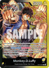 Monkey.D.Luffy (003) - ST13-003 - Ultra Deck: The Three Brothers