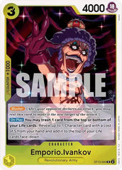 Emporio.Ivankov - ST13-005 - Ultra Deck: The Three Brothers