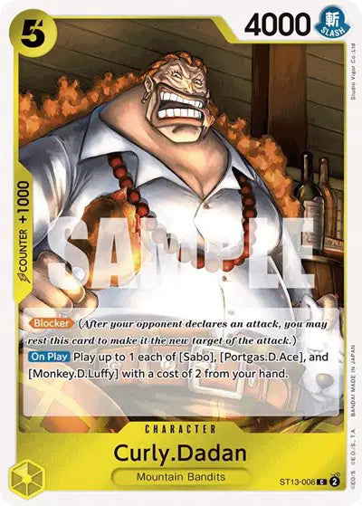 Curly.Dadan - ST13-006 - Ultra Deck: The Three Brothers