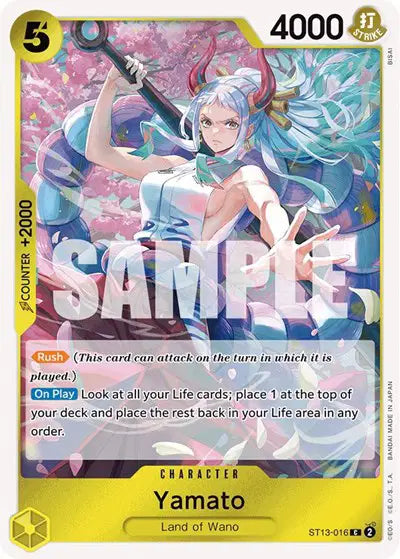 Yamato - ST13-016 - Ultra Deck: The Three Brothers