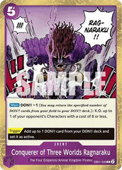 Conquerer of Three Worlds Ragnaraku - EB01-039 - Extra Booster: Memorial Collection